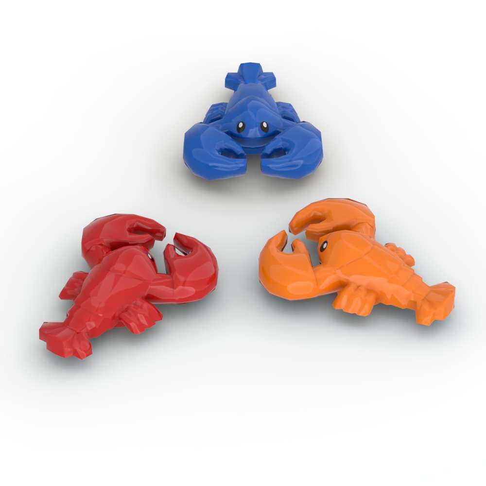 MOC 10PCS Lobster Crayfish 271 - Kids Education Park 评论和价格