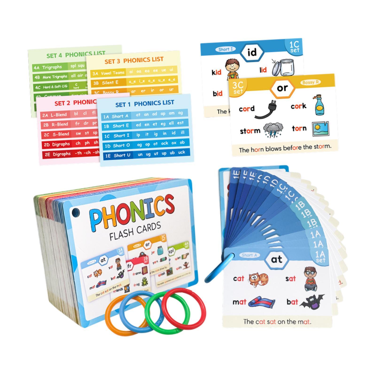 Phonics Flash Cards Learning A - Phonics Card Game 评论和价格