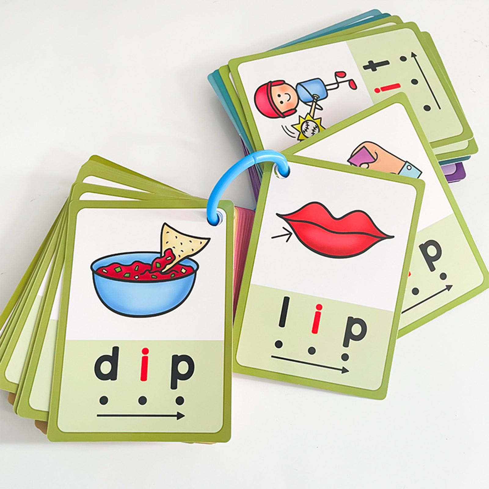 Kindergarten Flash Cards 70 Pi - Phonics Card Game 评论和价格