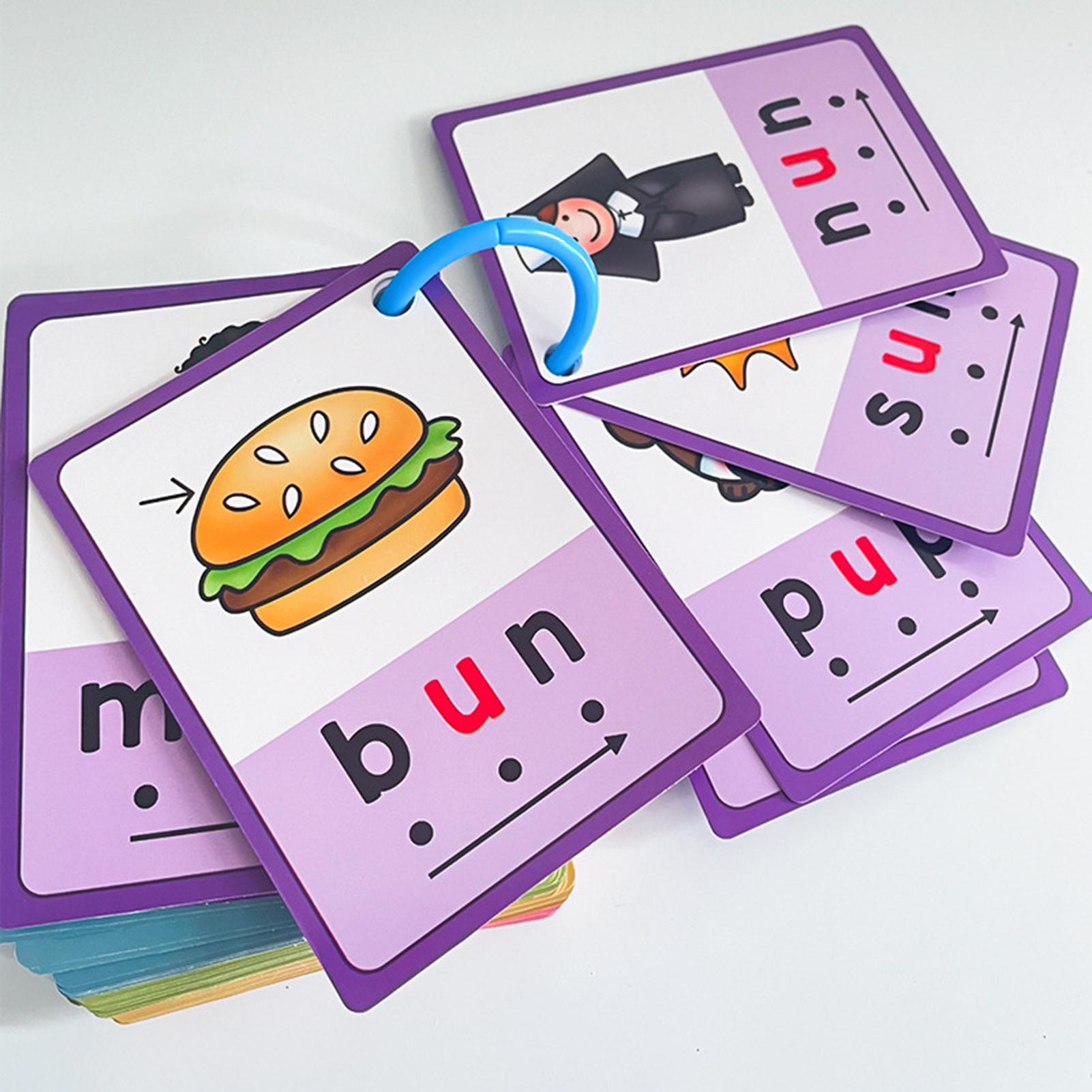 Kindergarten Flash Cards 70 Pi - Phonics Card Game 评论和价格