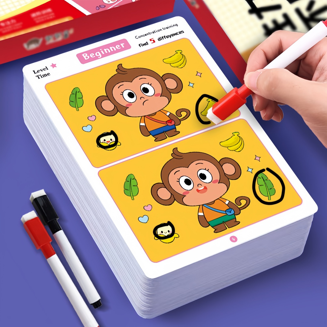 Find Differences Card Game Reu - Kids Education Level 评论和价格