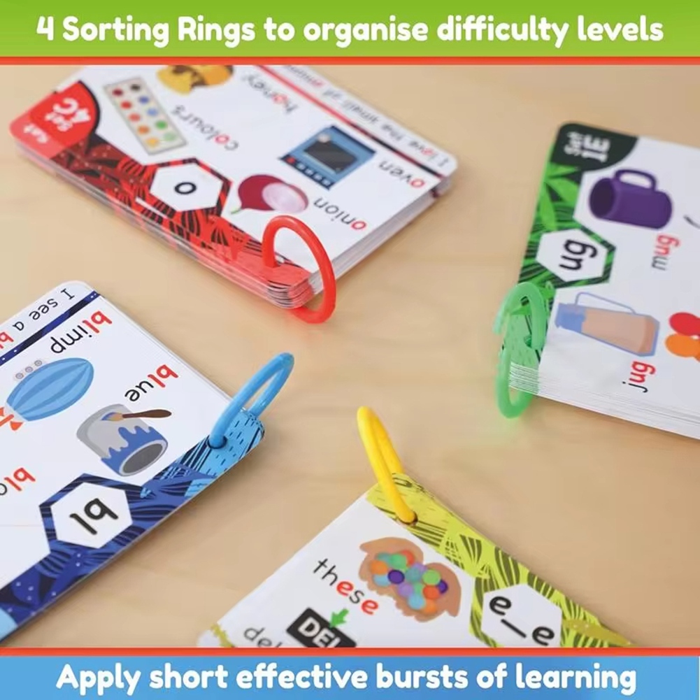 ROSQ Phonics Sight Words Flash - Phonics Card Game 评论和价格