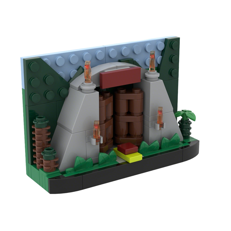 111pcs MOC Park Gates TV Scene - Kids Education Park 评论和价格
