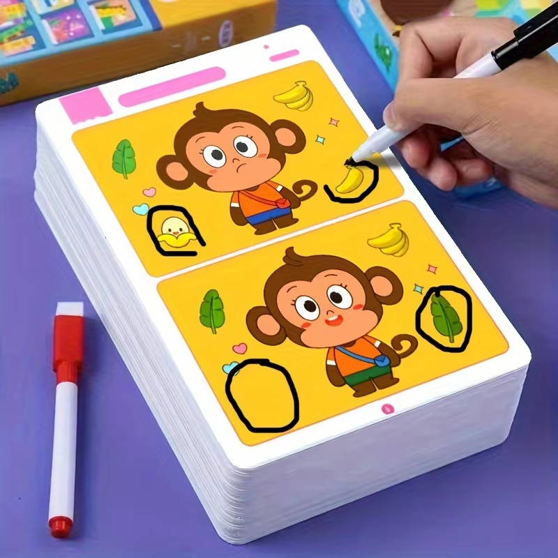 Find Differences Card Game Reu - Kids Education Level 评论和价格