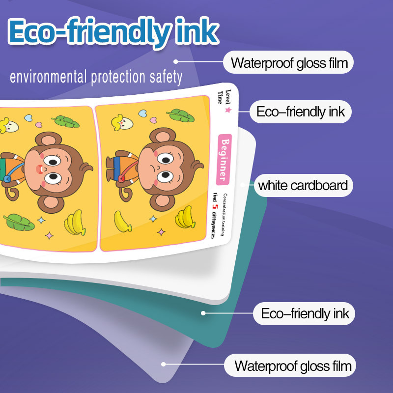 Find Differences Card Game Reu - Kids Education Level 评论和价格