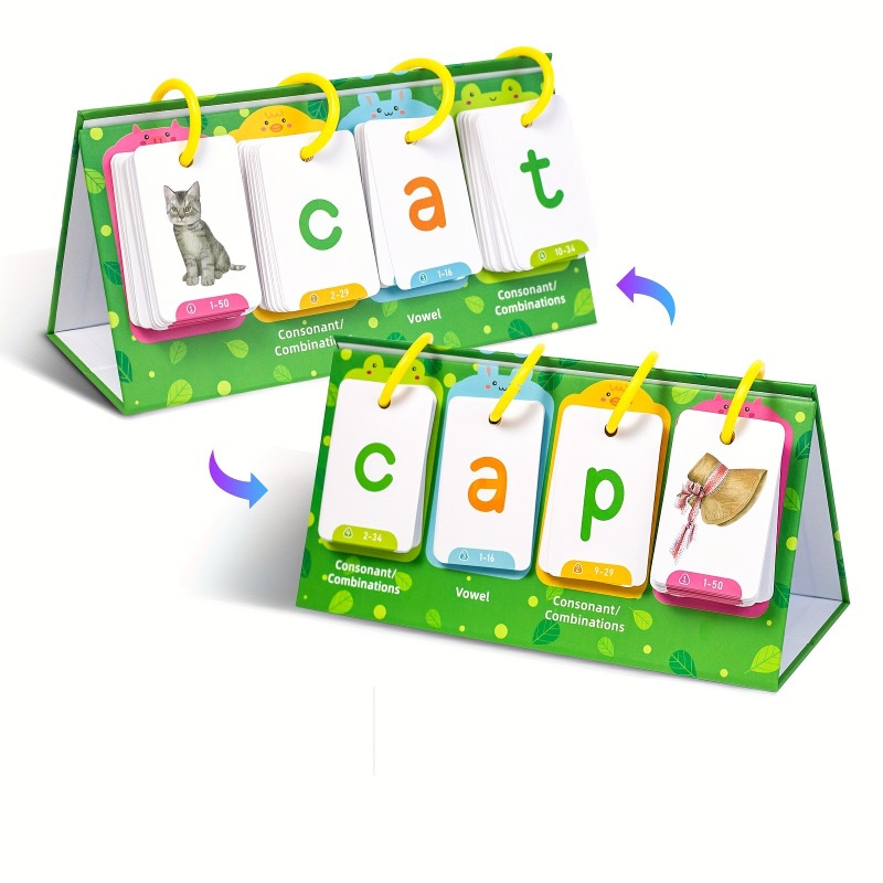 AotBlcer 129Pcs Word Builder G - Phonics Card Game 评论和价格