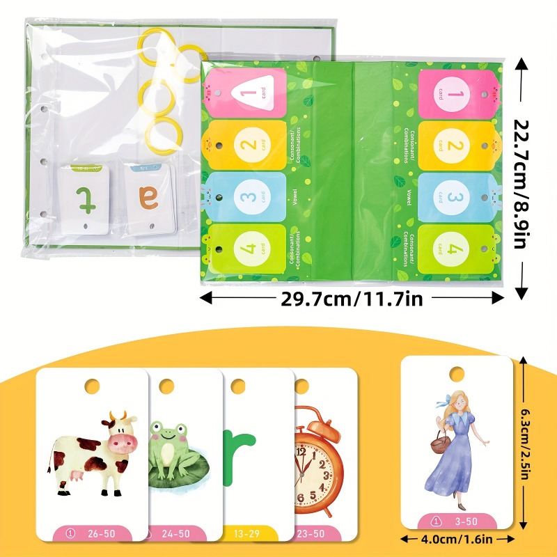 AotBlcer 129Pcs Word Builder G - Phonics Card Game 评论和价格