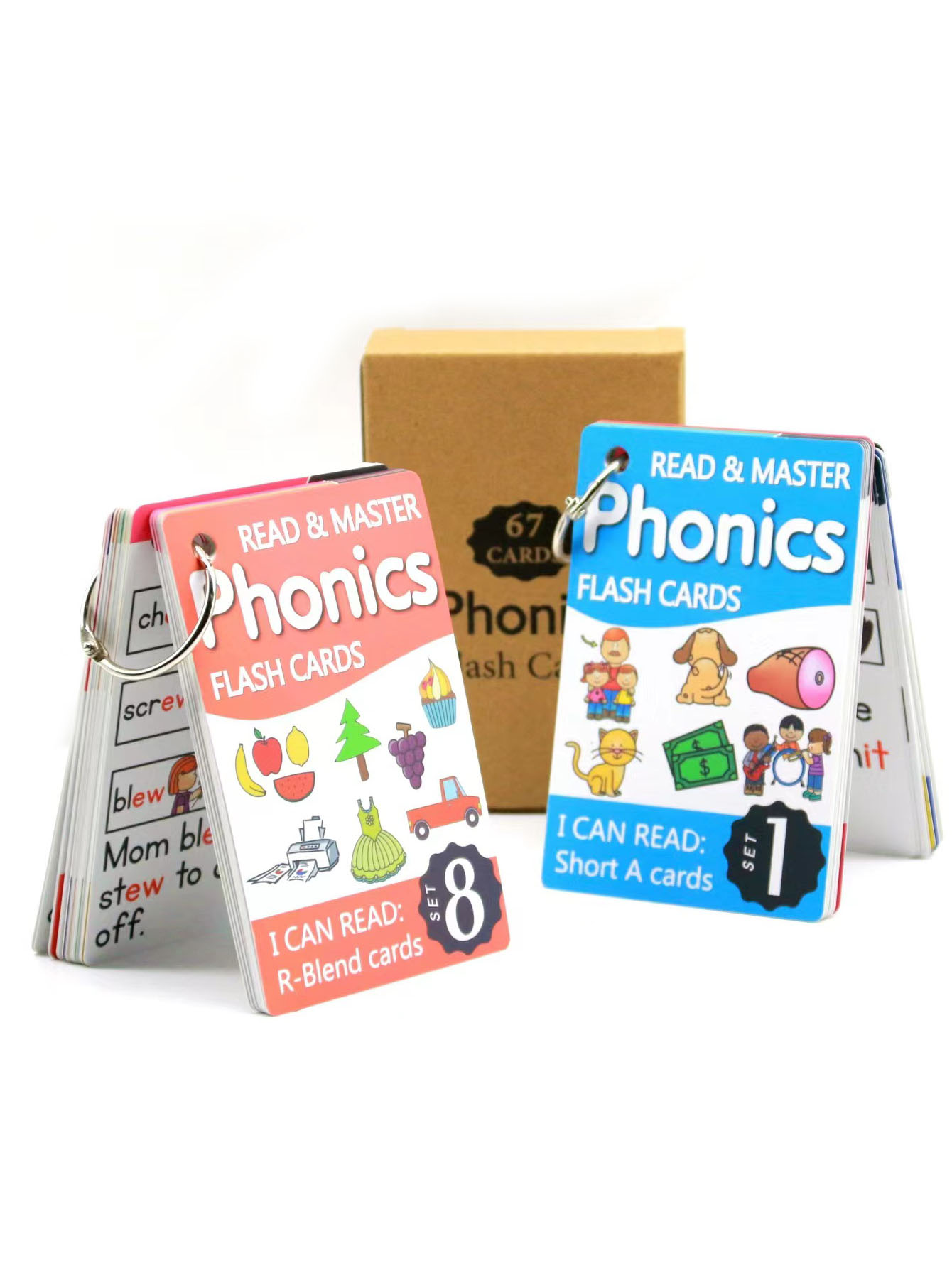 107 Groups I Can Read Phonics  - Phonics Card Game 评论和价格