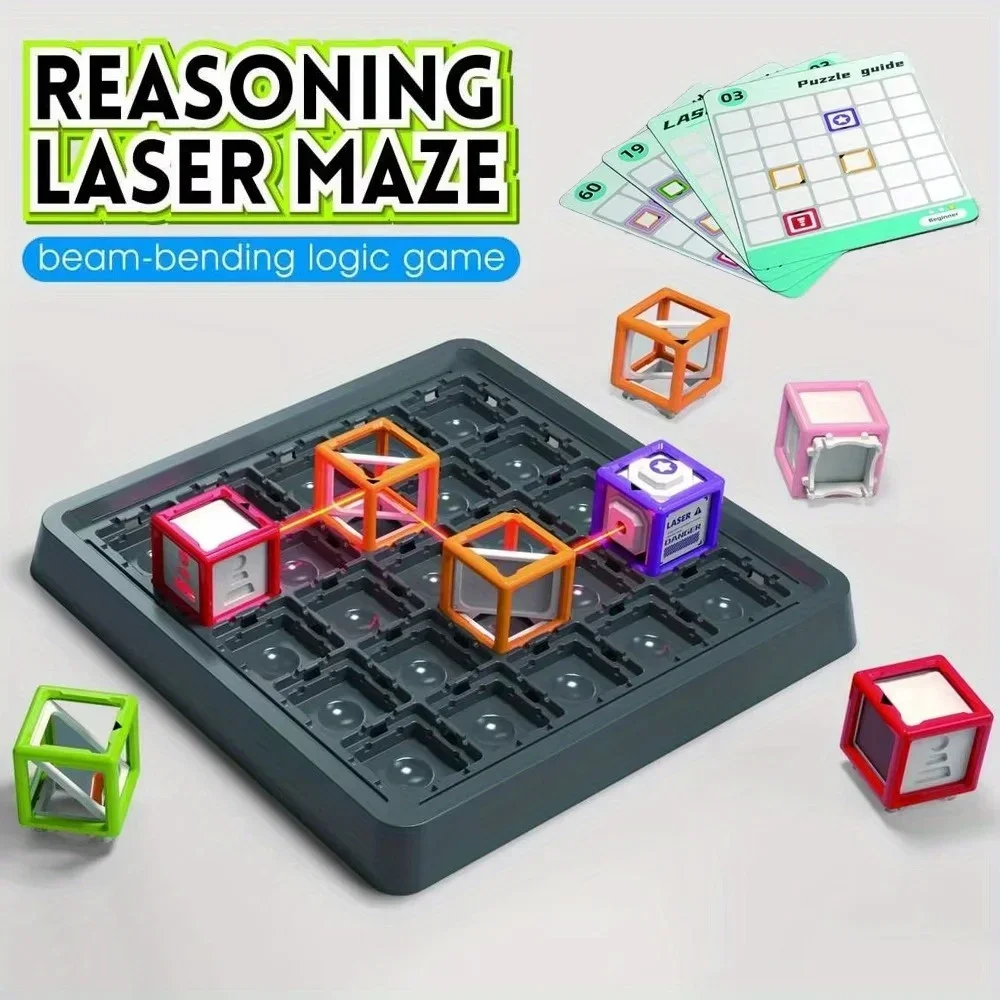 Laser Maze Stacking Educationa - Kids Education Level 评论和价格