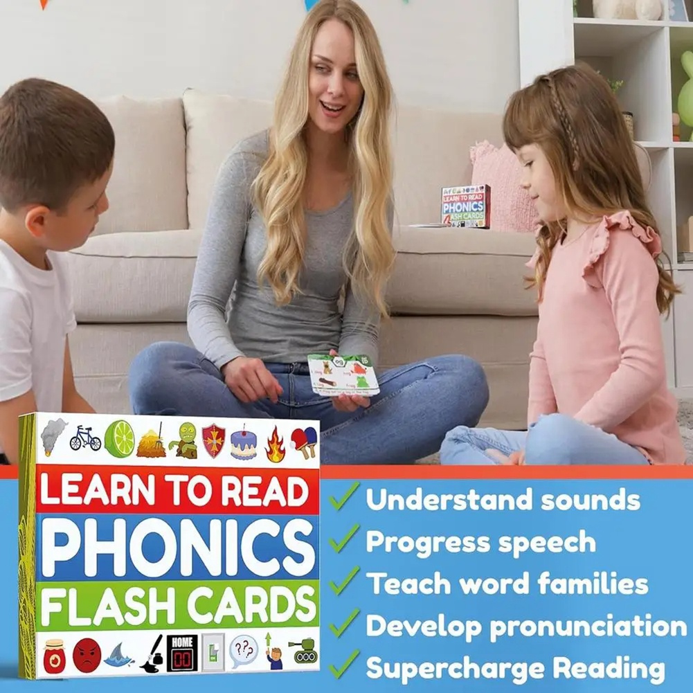 ABLJ Phonics Sight Words Flash - Phonics Card Game 评论和价格