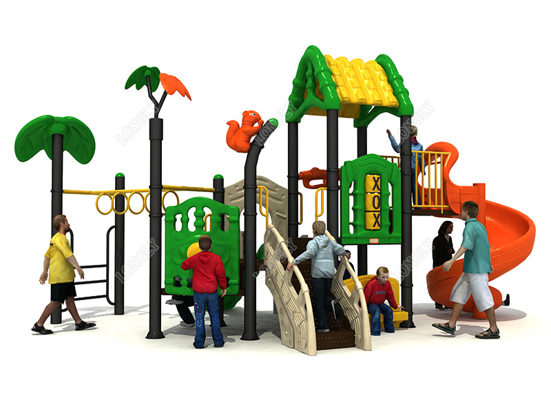 Newest Outdoor Playground Plas - Kids Education Park 评论和价格
