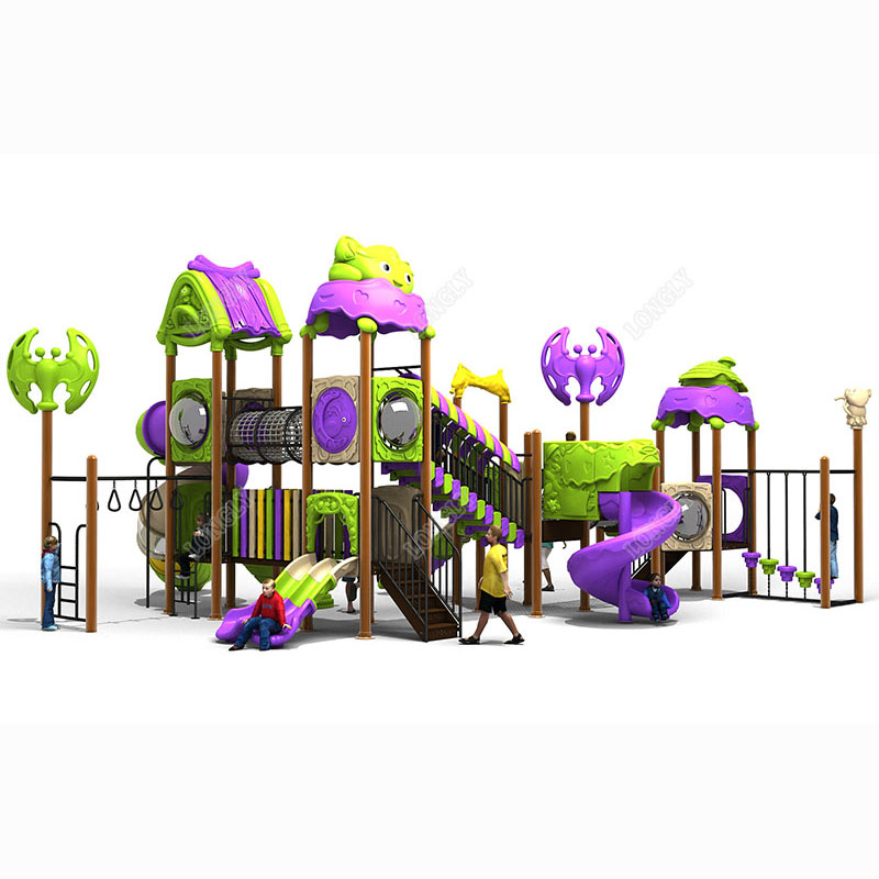 Newest Outdoor Playground Plas - Kids Education Park 评论和价格