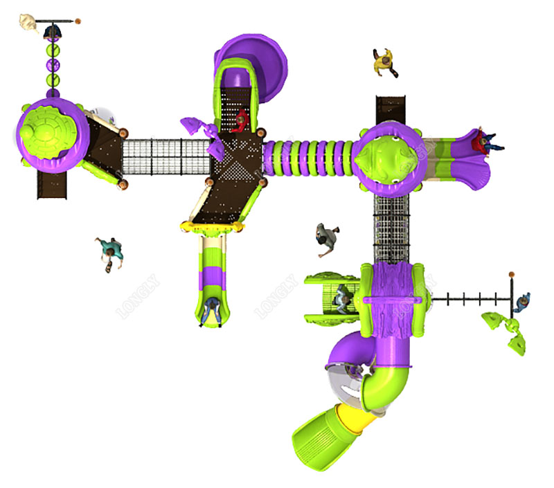 Newest Outdoor Playground Plas - Kids Education Park 评论和价格