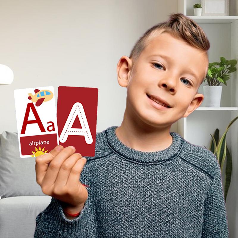 Alphabet Flash Cards Double-Si - Phonics Card Game 评论和价格